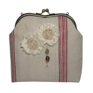 Csíkos vászon neszeszer