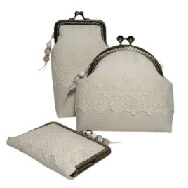 Csipkés vászon szett