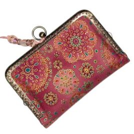 Mandalás fakkos tárca