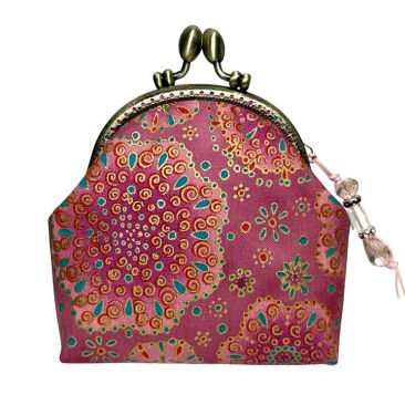 Arany mandalás tárca hátulja