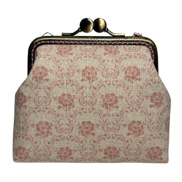 Hamvas rózsás tárca hátulja