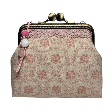 Hamvas rózsás tárca