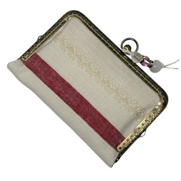 Vintage vászon fakkos tárca