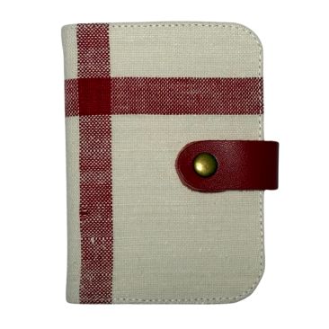 Vintage vászon bankkártyatartó