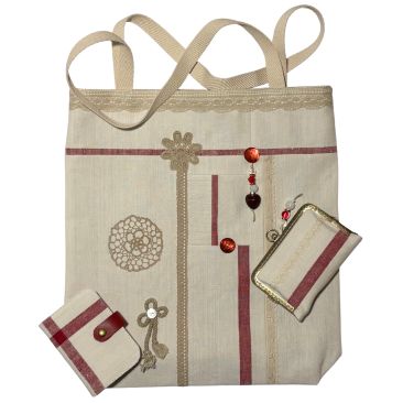 Vintage vászon szett