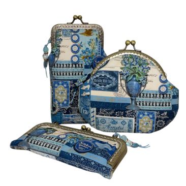 Blue vintage szett