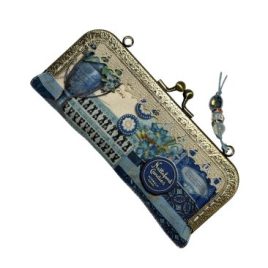 Blue vintage tolltartó