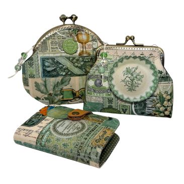 Green vintage szett